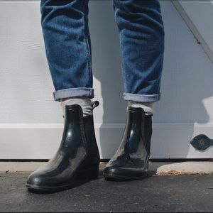 Shiny Chelsea Boots | Poshmark
